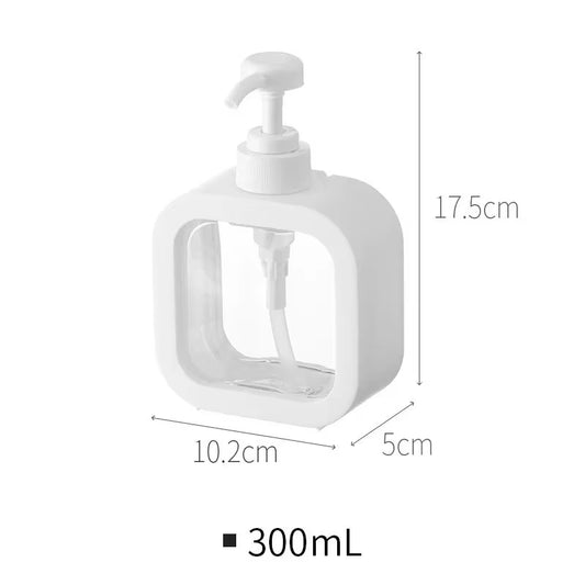 1Pc Large Capacity Empty Bottle Laundry Detergent Dispensing Bottle and Shower Gel Detergent Dispensing Bottle