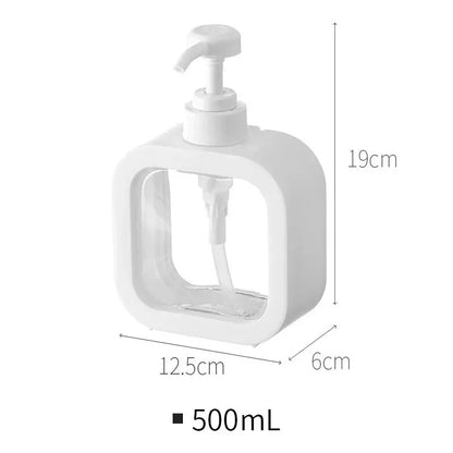 1Pc Large Capacity Empty Bottle Laundry Detergent Dispensing Bottle and Shower Gel Detergent Dispensing Bottle