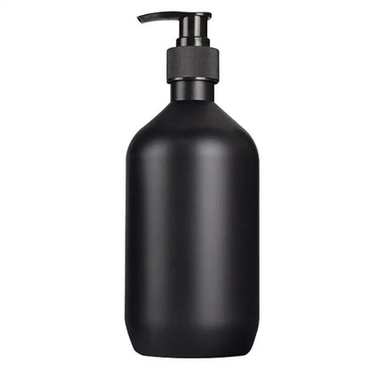 Matte Black 300/500Ml Soap Bottle Liquid Soap Dispenser Refillable Empty Shampoo Conditioner Container for Bathroom Supplies